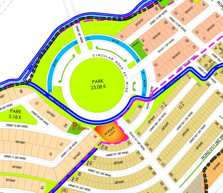 Commercial Plot Sale in Bahria Enclave Sector B