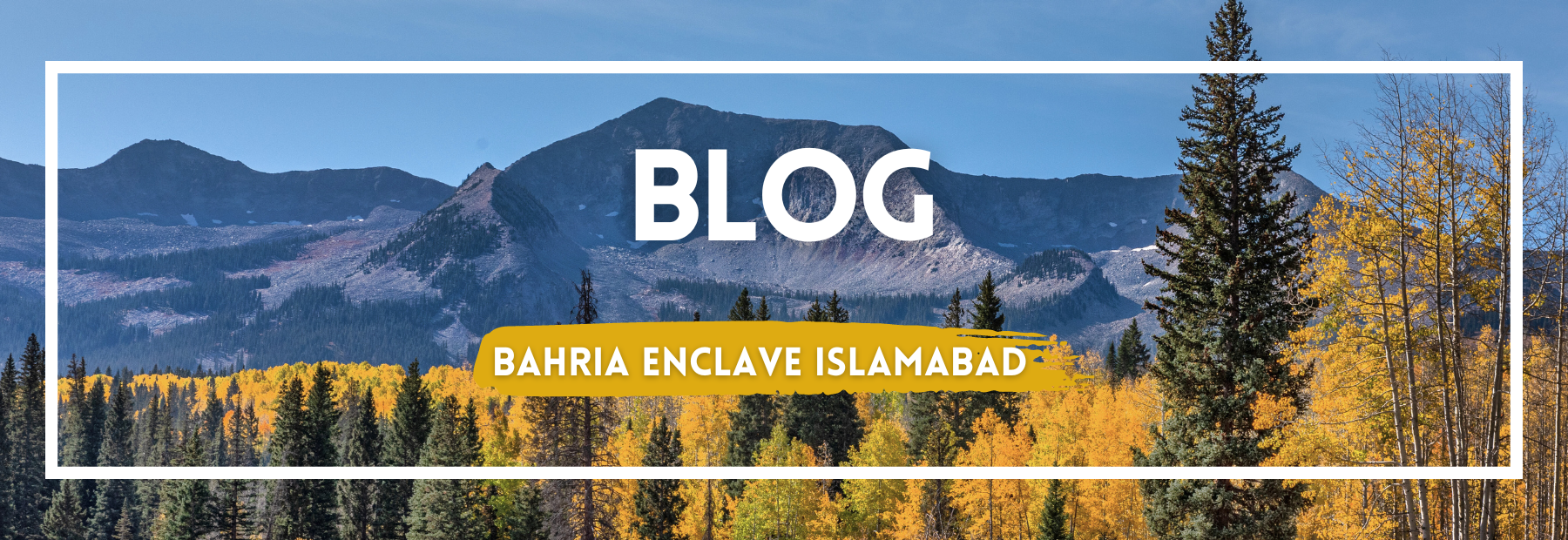 bahria enclave islamabad blogs
