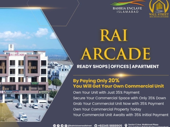 Rai Arcade Bahria Enclave Islamabad Apartments