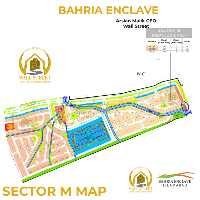 Sector M (BAHRIA ENCLAVE ISLAMABAD MAP