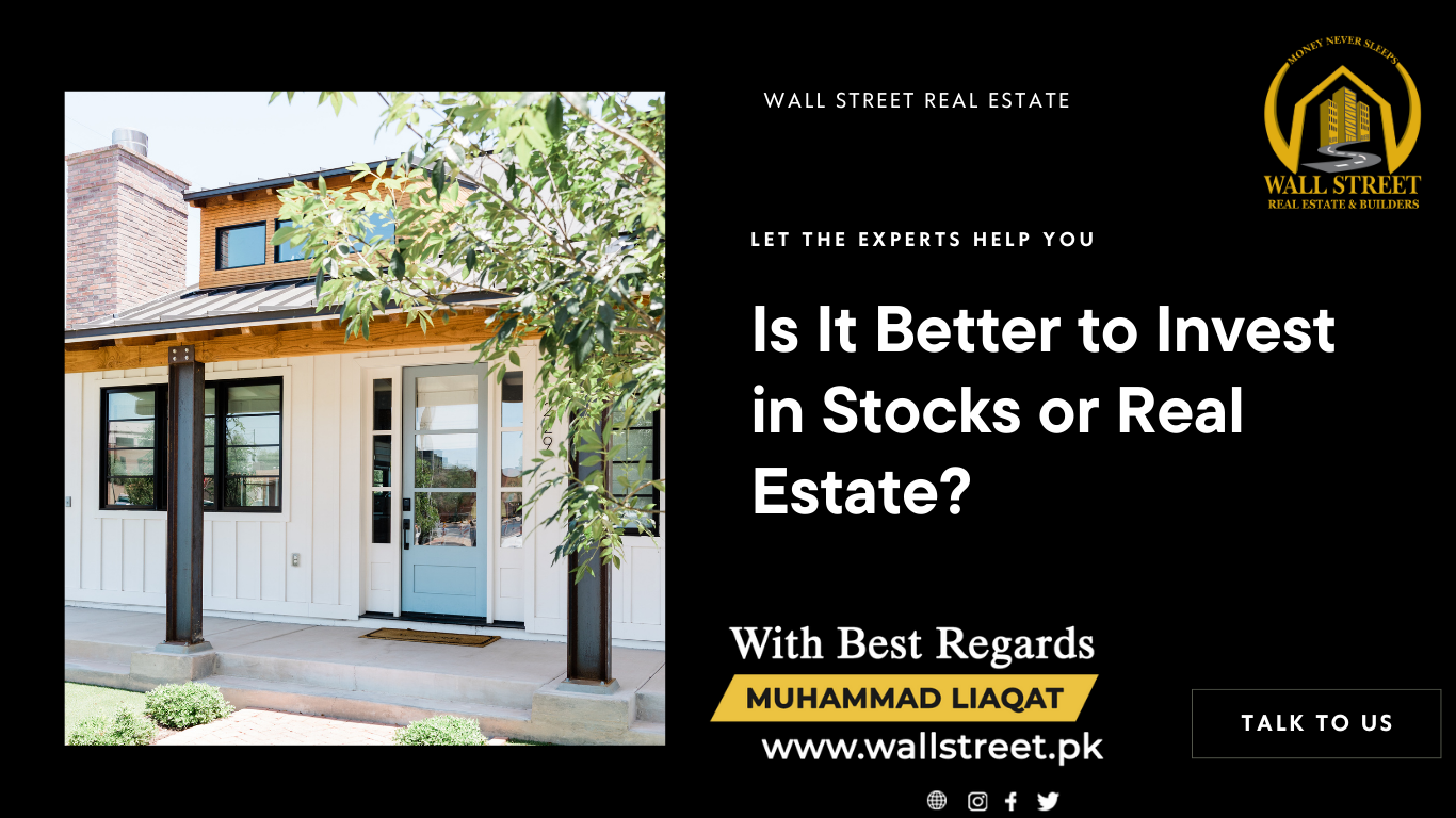 Is It Better to Invest in Stocks or Real Estate